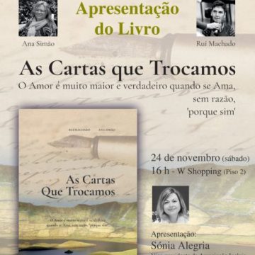 Lançamento do Livro ” As Cartas Que Trocamos” no W Shopping