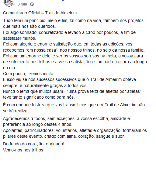 20 kms cancela trail