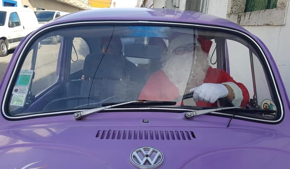 Pai Natal do Bom Caseiro visitou Centro Paroquial, Jardim nº3 e Clube dos Infantes