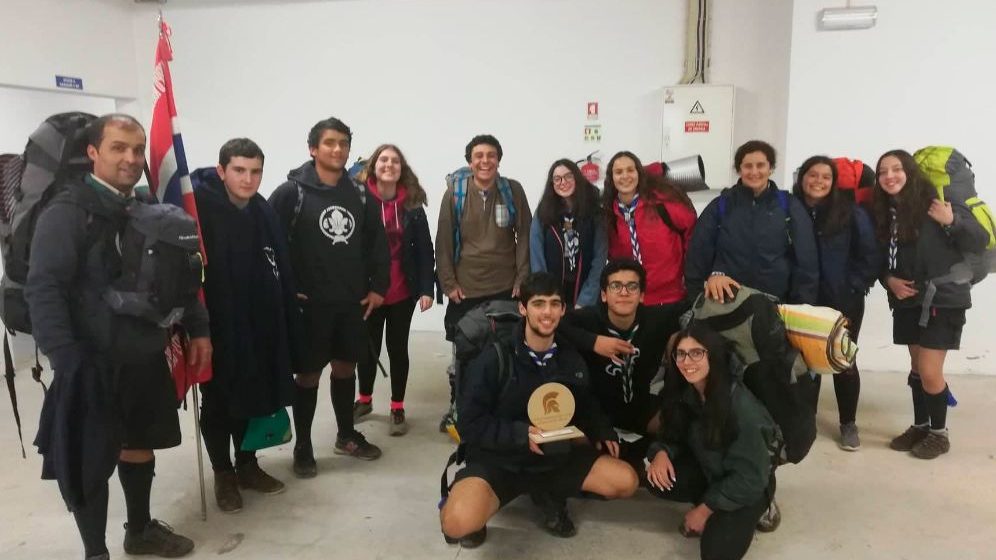 Os pioneiros do Agrupamento 1123 venceram o Encontro Regional