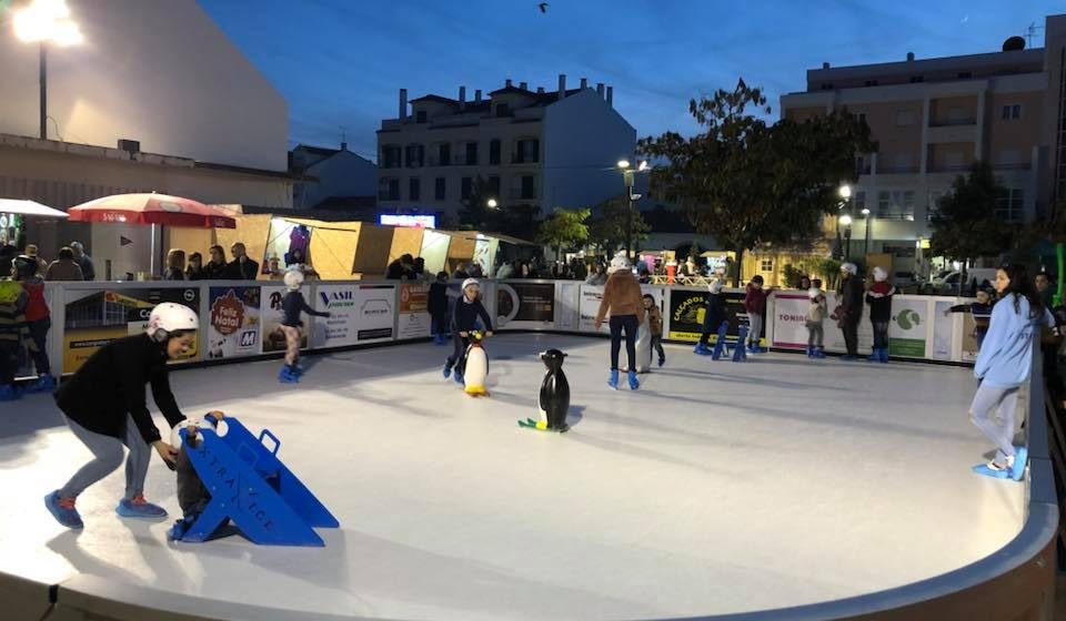 1, 2 … 3000 pessoas utilizaram Pista de Gelo