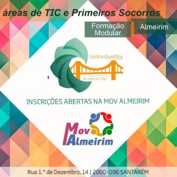 Abertas inscrições de TIC e Primeiros Socorros na MovAlmeirim Abertas inscrições de TIC e Primeiros Socorros na MovAlmeirim