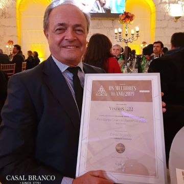 Quinta do Casal Branco arrecadou o Prémio de Excelência Quinta do Casal Branco arrecadou o Prémio de Excelência
