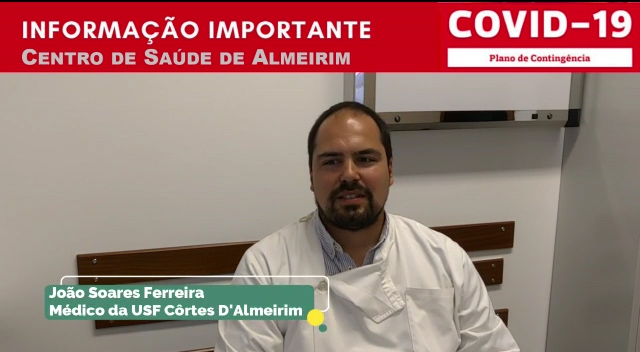 VÍDEO – INFORMAÇÃO IMPORTANTE / COVID-19 – Centro de Saúde de Almeirim VÍDEO – INFORMAÇÃO IMPORTANTE / COVID-19 – Centro de Saúde de Almeirim