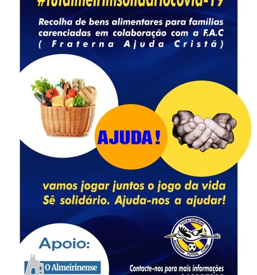 Futalmeirim apoia familias Futalmeirim apoia familias