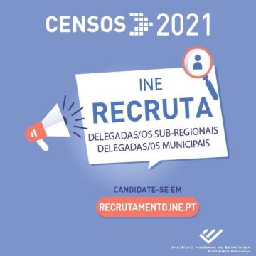 Censos 2021 vão começar: Recrutamento