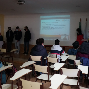 Alunos apresentam soluções e propostas para desenvolver a cidade de Almeirim Alunos apresentam soluções e propostas para desenvolver a cidade de Almeirim