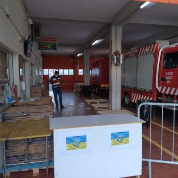 Bens doados pela população de Almeirim já estão a Caminho da Ucrânia Bens doados pela população de Almeirim já estão a Caminho da Ucrânia